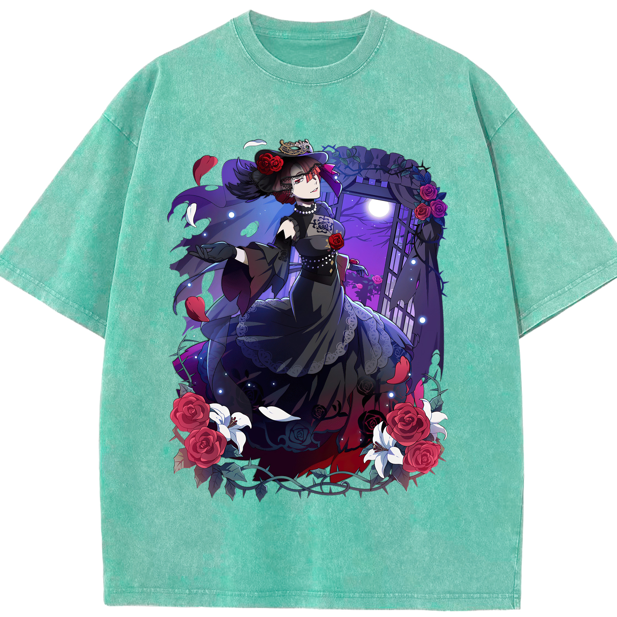 （画像用） 文豪ストレイドッグス Bungo Stray Dogs 綿100% ヴィンテージ風 半袖Tシャツ（フロントプリント）